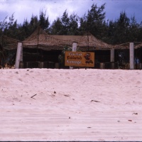 MAG 12 Enlisted Club on the Beach of No Dang Twat at Chu Lai Aug. 1965