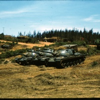 M48 tanks in '65.