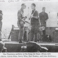 Photo of the original Chu Lai Phantoms band 66-67