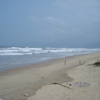 China Beach looking towards Marble Mount