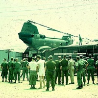 YT-22 sitting on top of !st MAW postoffice in DaNang