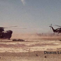 CH-37s launch at Dong Ha 1967