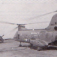 The First CH-46s arrive in Vietnam on 08 March 1966