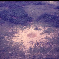 Bomb crater