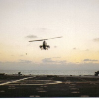 AH-1J landing