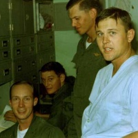 Junior Officer Quarters; From Left to Right; Lt. Seeley