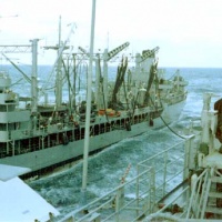 Refueling while under way