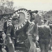 Engine change by HMM-361 personnel