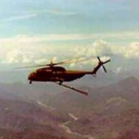 CH-53s from HMH-463 drop Napalm