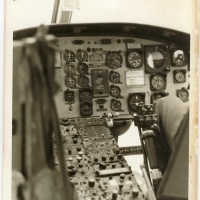 CONTROL PEDISTAL OF HUEY HELICOPER