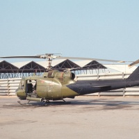 HML-167 Huey in Revetment