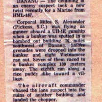 HML-167 Crew Captures VC