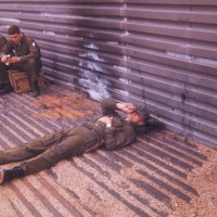 Charley Love nap at Baldy