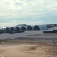 New concrete revetments for HML-367