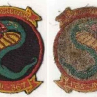 HML-367 PHU BAI Huey Gunship Patch 68-69