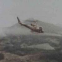 HML-367 HOVER COVER firing Rockets 1969