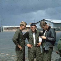 HML-367 SCARFACE UH-1E HUEY Crew Chiefs PHU BAI 1969