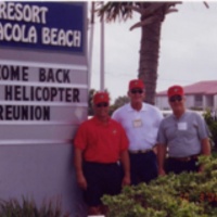 Three HML-367 SCARFACE Crew Chiefs Reunite 2002