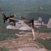 First return flight of the Osprey