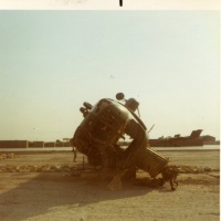 HMM-161 Damaged CH-46