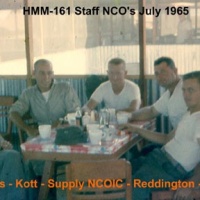 A few of HMM-161 Staff NCOs