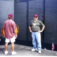 Frank Barth at the Wall in Pensacola