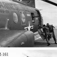HMM-161 Amphibious Assault Team on board USS Princeton LPH-5 1968