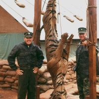 Gene Massey and Tiger