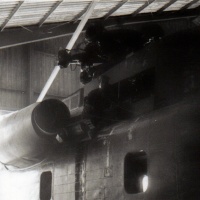 CH-53 in HAMS-36 Hanger for Maint.