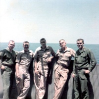 Aboard Princeton May 1968