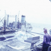 Refuling abard the Okinawa 1967