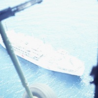 Flying chase for YP 8 over Repose 1967