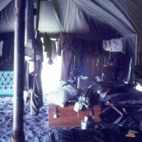 The 1st E5 tent Qtrs in Quang Tri 1968