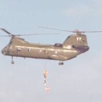 SAR YT 13 2/6/68 Returns with severly injured gunner.