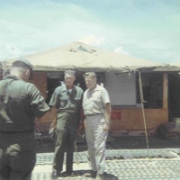 Lt. Col Dad Watson and Arthur Godfrey