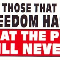 POW*MIA Sticker