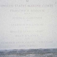HMM 165 interred as a group burial in Arlington National Cemetery.